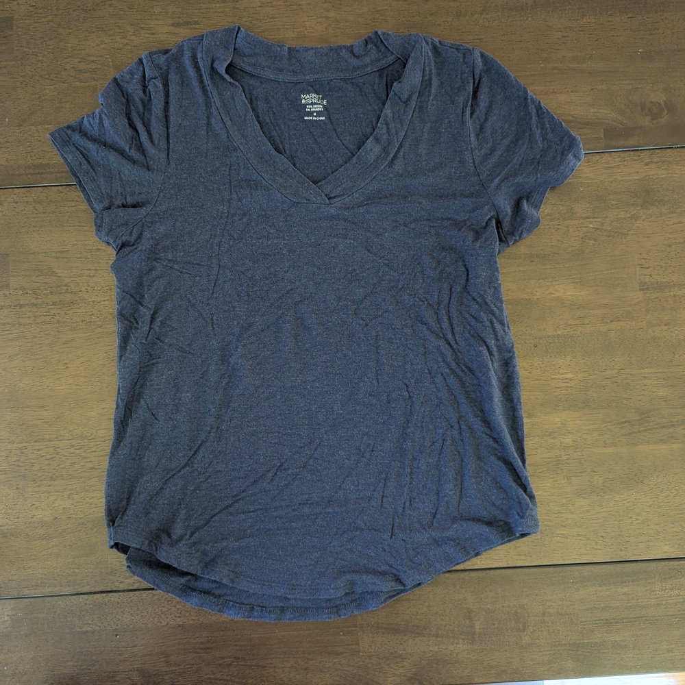 Market & Spruce Fitted Short Sleeve T-Shirt